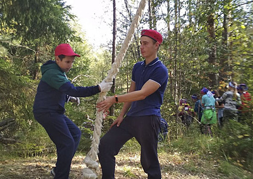 Юнармейцы Московской области приняли участие в туристическом слете