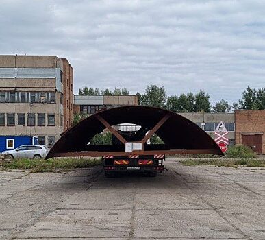 Ночью по дорогам Красноярска повезут крупногабаритный груз