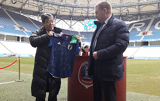 Футболка игрока сборной Японии с ЧМ-2018 передана в будущий музей спорта в Волгограде