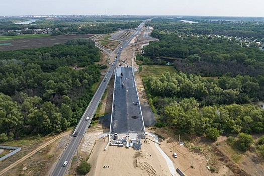 Движение по новому участку мостового перехода под Волгоградом запустят в 2024 году