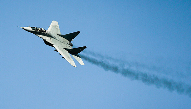 Истребитель МиГ-29 разбился в Московской области