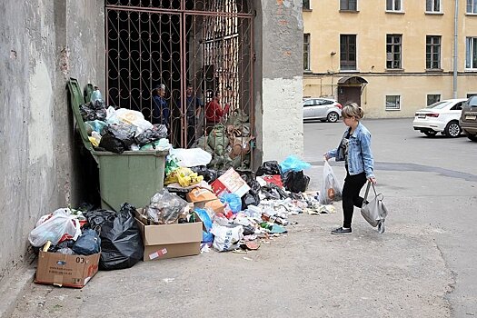В Петербурге провалилась идея раздельного сбора мусора