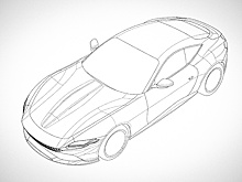 Ferrari запатентовала в России спорткар в ретростиле