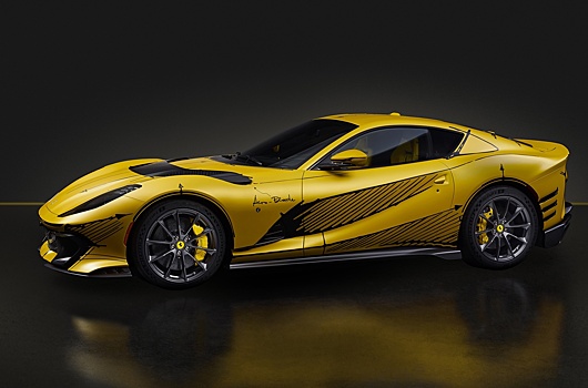 Ferrari 812 Competizione превратили в «эскиз на колёсах»