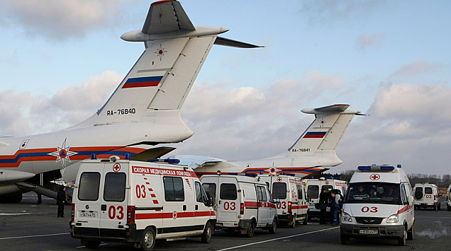 МЧС РФ отправит два самолета в Турцию в связи с землетрясением