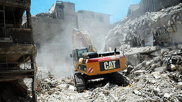 В Сирии начались работы по восстановлению города Хараста