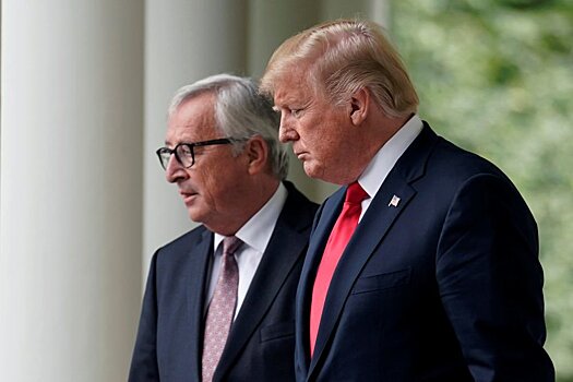 Юнкер и Трамп решили запустить новую фазу отношений Евросоюза и США