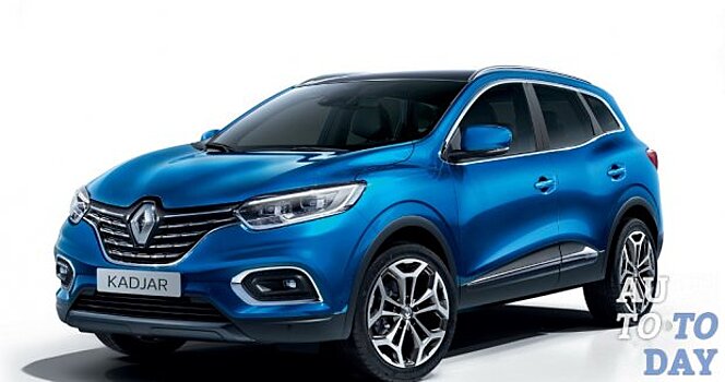 Renault Kadjar дебютирует с обновленным дизайном и оптикой