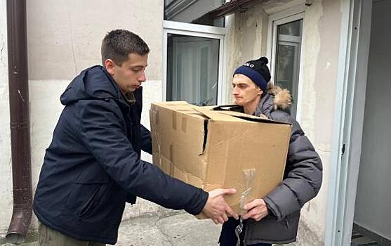 Студенты КГУ продолжают помогать жителям приграничья