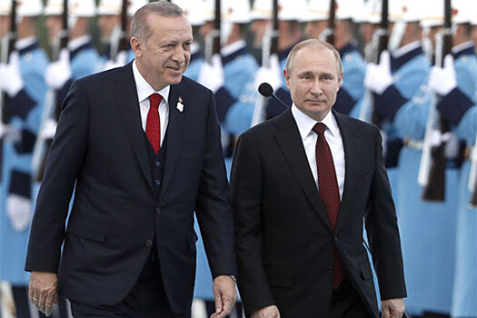 Эрдоган сравнил себя с Путиным