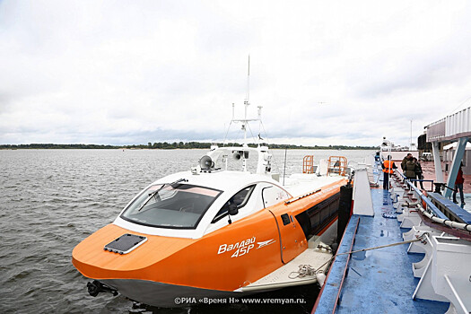 Навигацию «Валдаев» в Нижнем Новгороде отложили из-за высокого уровня воды