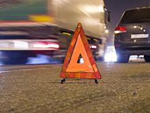 В центре Курск столкнулись две иномарки.