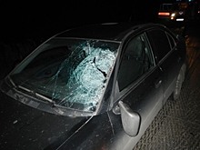 В Костромской области водитель иномарки насмерть сбил пешехода