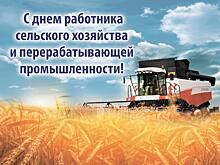 С Днем работников сельского хозяйства и перерабатывающей промышленности!