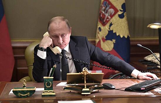 Путин проведет совещание с СБ РФ и международный телефонный разговор