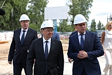 В Ярославле побывал министр строительства и ЖКХ Ирек Файзуллин