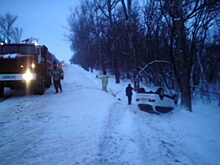 На орловской трассе перевернулся «кореец» SsangYong