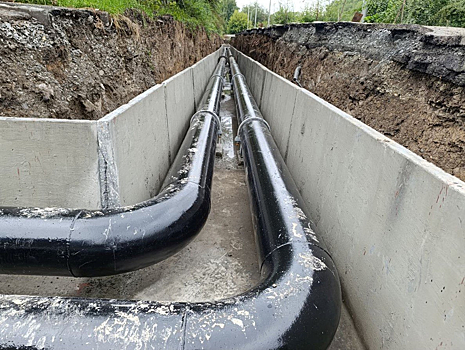 Теплосетевики поменяют проблемный трубопровод у кемеровского интерната