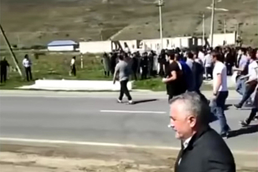 Жители бунтующего кавказского села сделали заявление