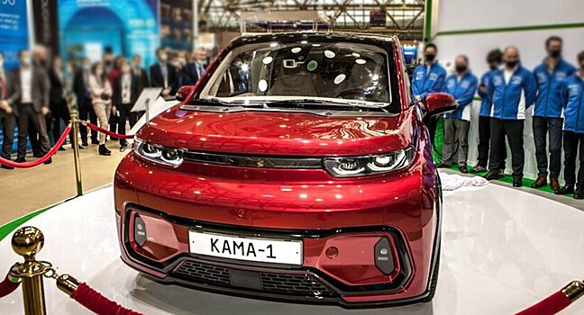 Стартап «Кама» планирует выпускать до 450 тысяч электрокаров в год