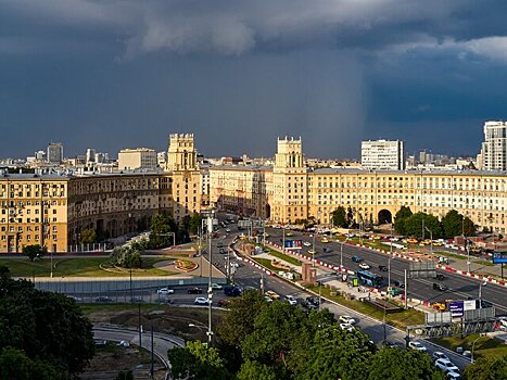 Гроза ожидается в Москве в ближайшие часы