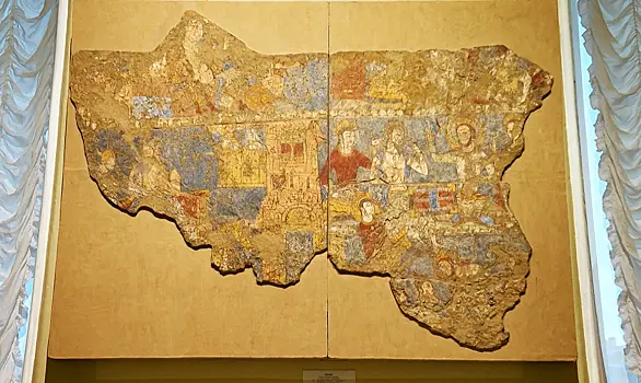 Как в Эрмитаже спасают фрески древних мастеров Согдианы