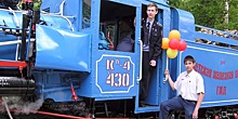 Учащиеся школы № 1159 побывали на детской железной дороге