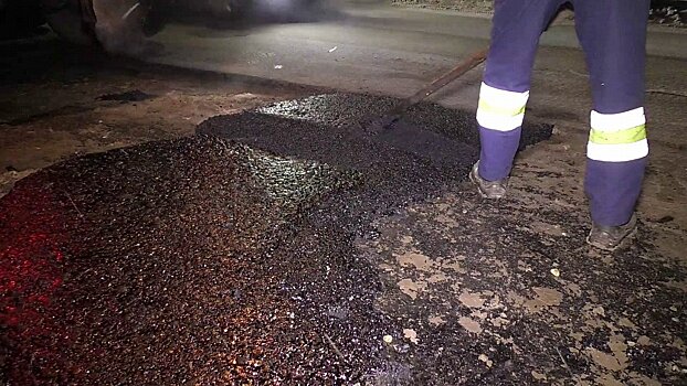 Кировские тепловые сети начали укладку литого асфальта