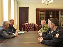 Глава Адыгеи провёл встречу с командующим Южным округом войск нацгвардии РФ