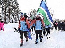 Участникам лыжного перехода "Лед и пламя" предстоит пройти по Амуру свыше 400 километров