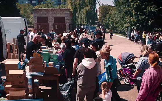 «Предприниматели Патриоты» и «Сплочение» доставили помощь мамам и малышам