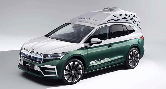 Skoda Enyaq трансформируется в мобильный офис