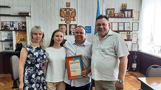 Власти Тамбовской области наградили казака, спасшего троих детей из горящего дома