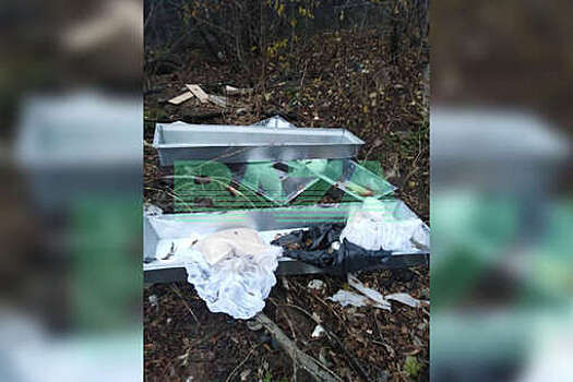 Белгородские полицейские нашли человека, выбросившего цинковые гробы на помойку
