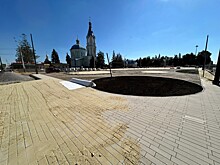 Реконструкция центральной площади в Рассказове проходит по плану