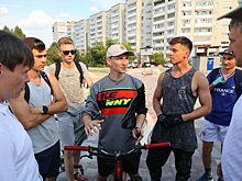 Строительство памп-трека ведется в Дзержинске