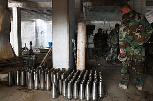 Наши военные в Сирии помогают восстанавливать школу под Дамаском