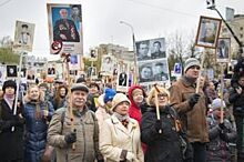 В «Бессмертном полку» прошли более 10,5 тыс. владимирцев