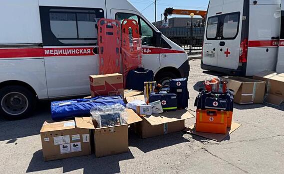 Курский Красный Крест модернизировал два санитарных автомобиля