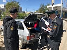 В Оренбурге судебные приставы арестовали три автомобиля должников