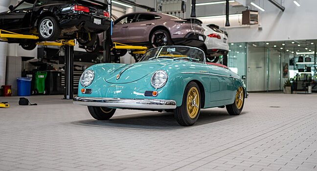 Отреставрировали редчайший Porsche Santa Clarita &quot;Galpinized&quot; 356 Speedster