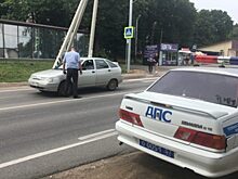 Под Орлом ВАЗ сбил пешехода