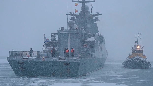 Корвет «Гремящий» вернулся в Петропавловск-Камчатский из дальнего похода