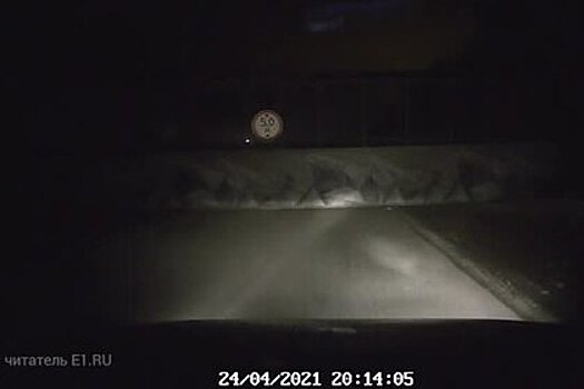 Опубликовано видео обрушения пешеходного моста на российской трассе