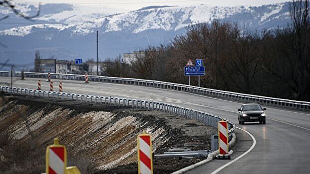 В Крыму открыли второй участок трассы "Таврида"