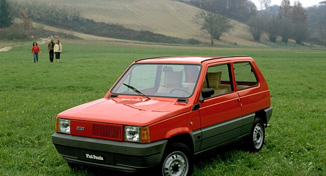 История маленького хэтчбека Fiat Panda