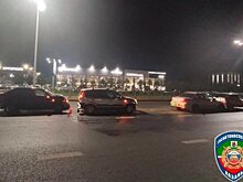 Четыре автомобиля столкнулись в массовой аварии на Оренбургском тракте