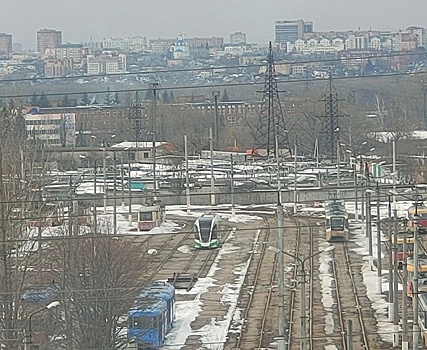 В Курске выставочный образец трамвая «Львёнок» сменили на новый вагон