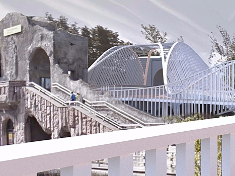 Мост в виде морской волны установят в Московском зоопарке