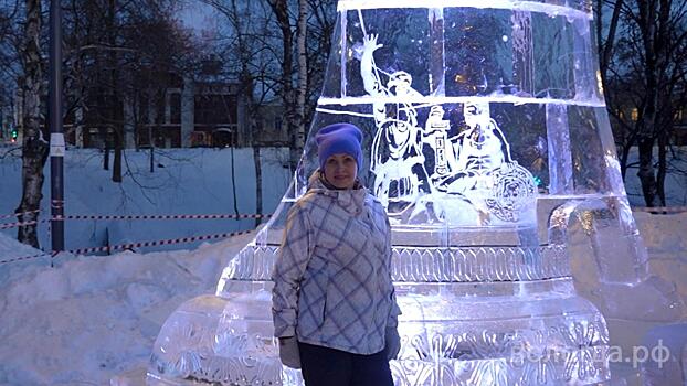 Более 50 тыс. жителей и гостей Вологды оценили ледяные фигуры в скейт-парке